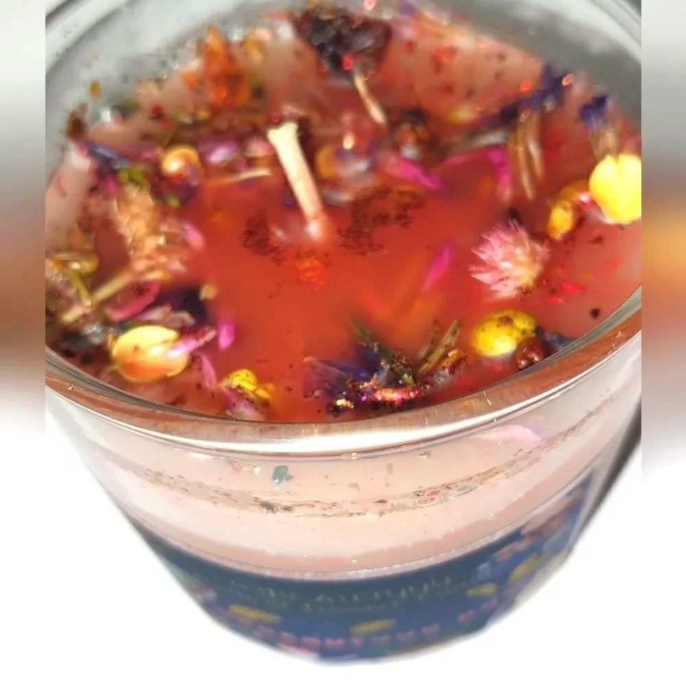 Hand crafted Brazilian Wildflower limited edition candle